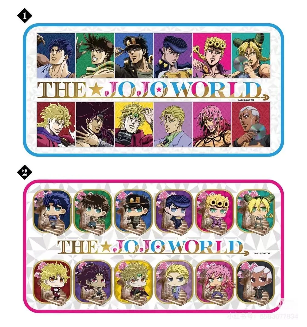 JOJO的奇妙冒险 world世界展波纹抽赏(出一少一)盲盒默认代拆
