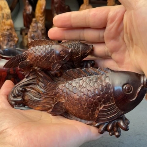 【闪购商品】小叶紫檀把件泰*