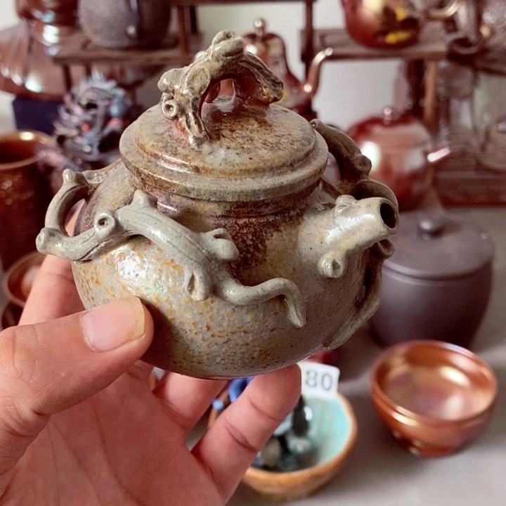 明***柴烧茶具陶瓷杯子