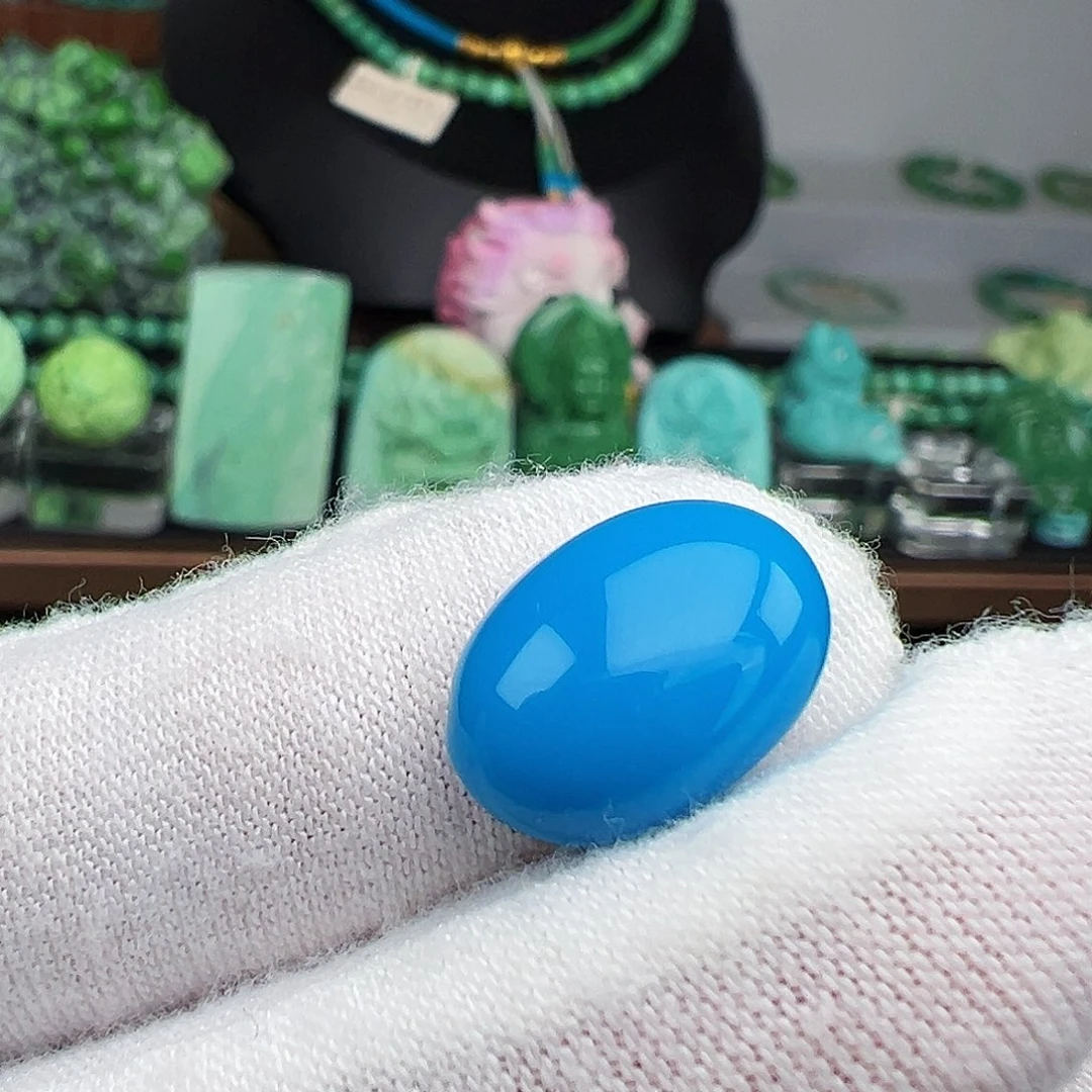 绿松石未镶嵌绿松石主播璐璐