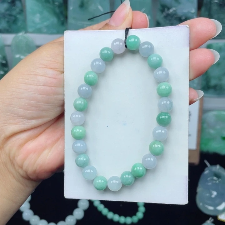 未镶嵌手串翡翠手串