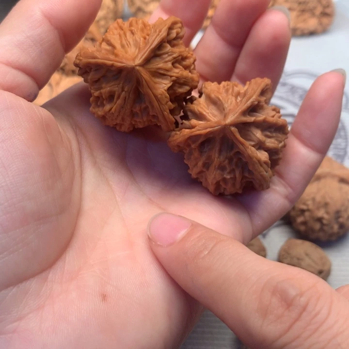 把件文玩核桃全品盘山三棱