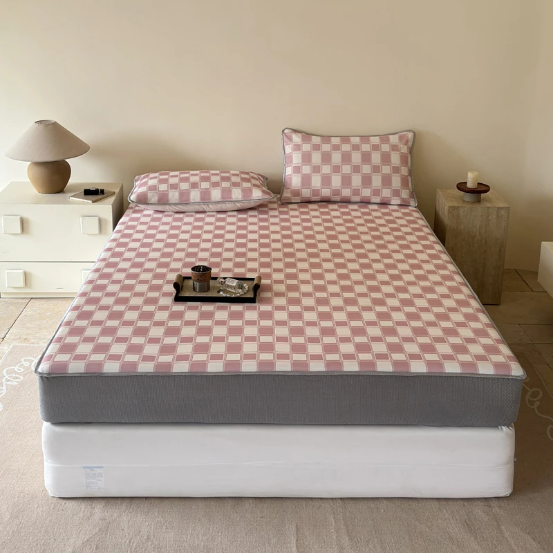 JN-A类300D冰丝凉席床笠款系列