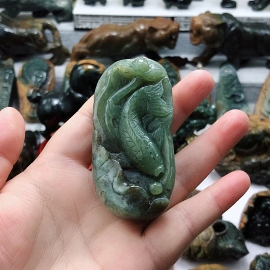 和田玉把件未镶嵌