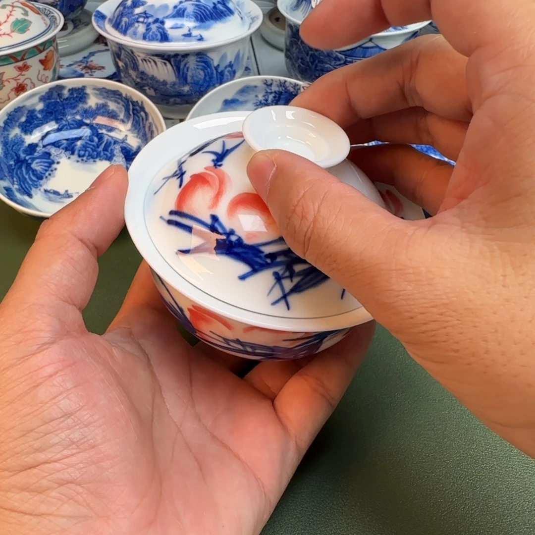 陶纯手工纯手绘茶具241