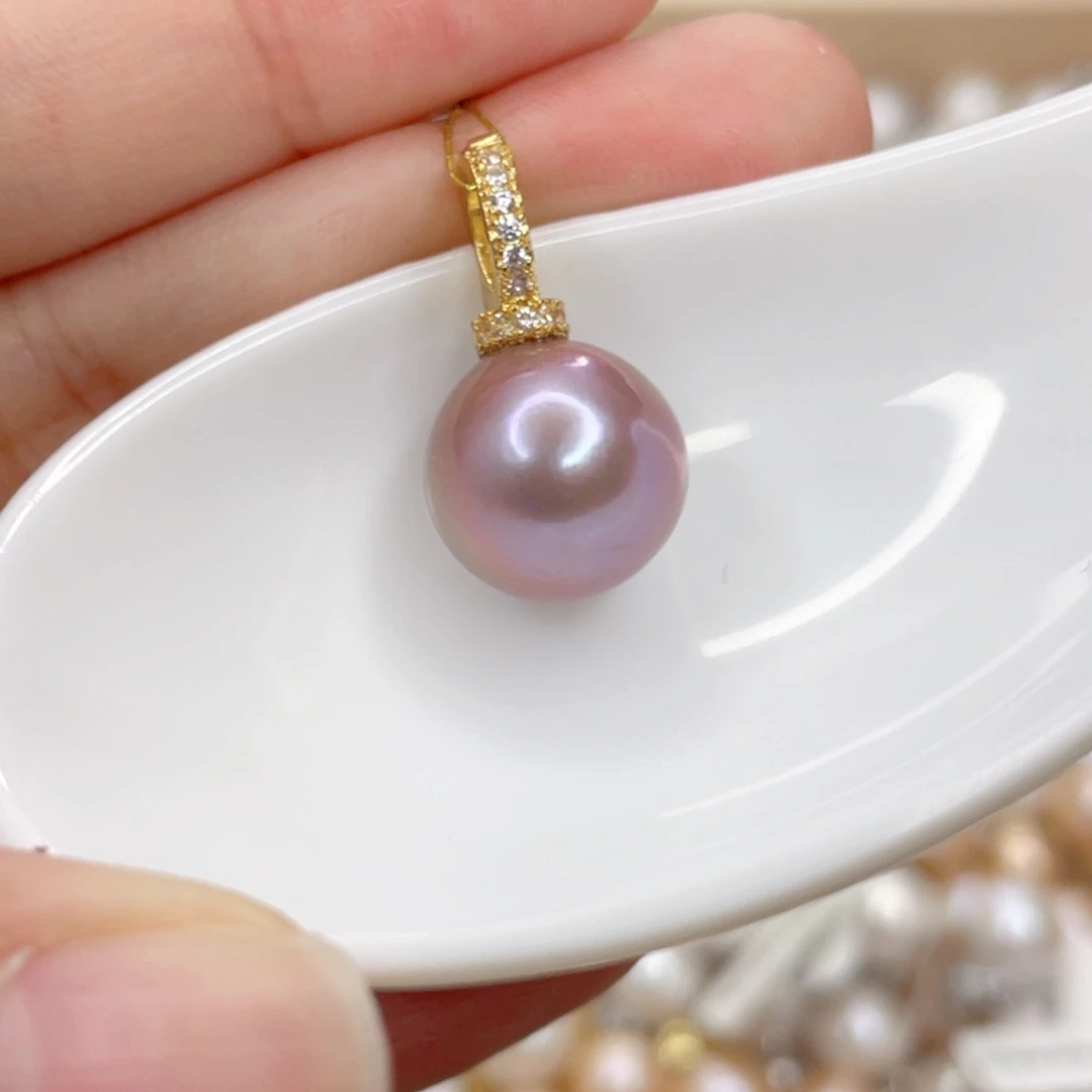 淡水珍珠未镶嵌吊坠(赠链)