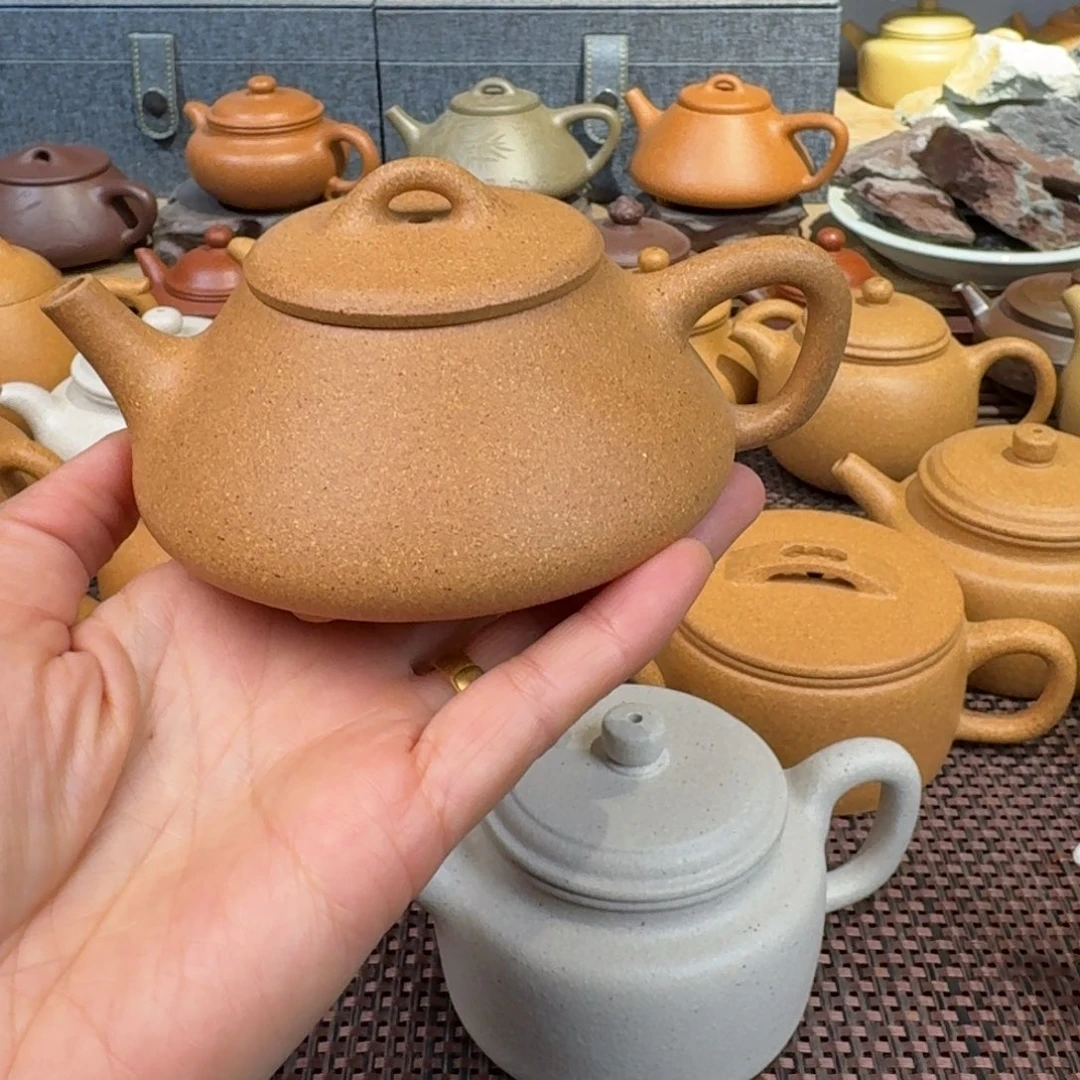 茶壶段泥黄金段180毫升左右