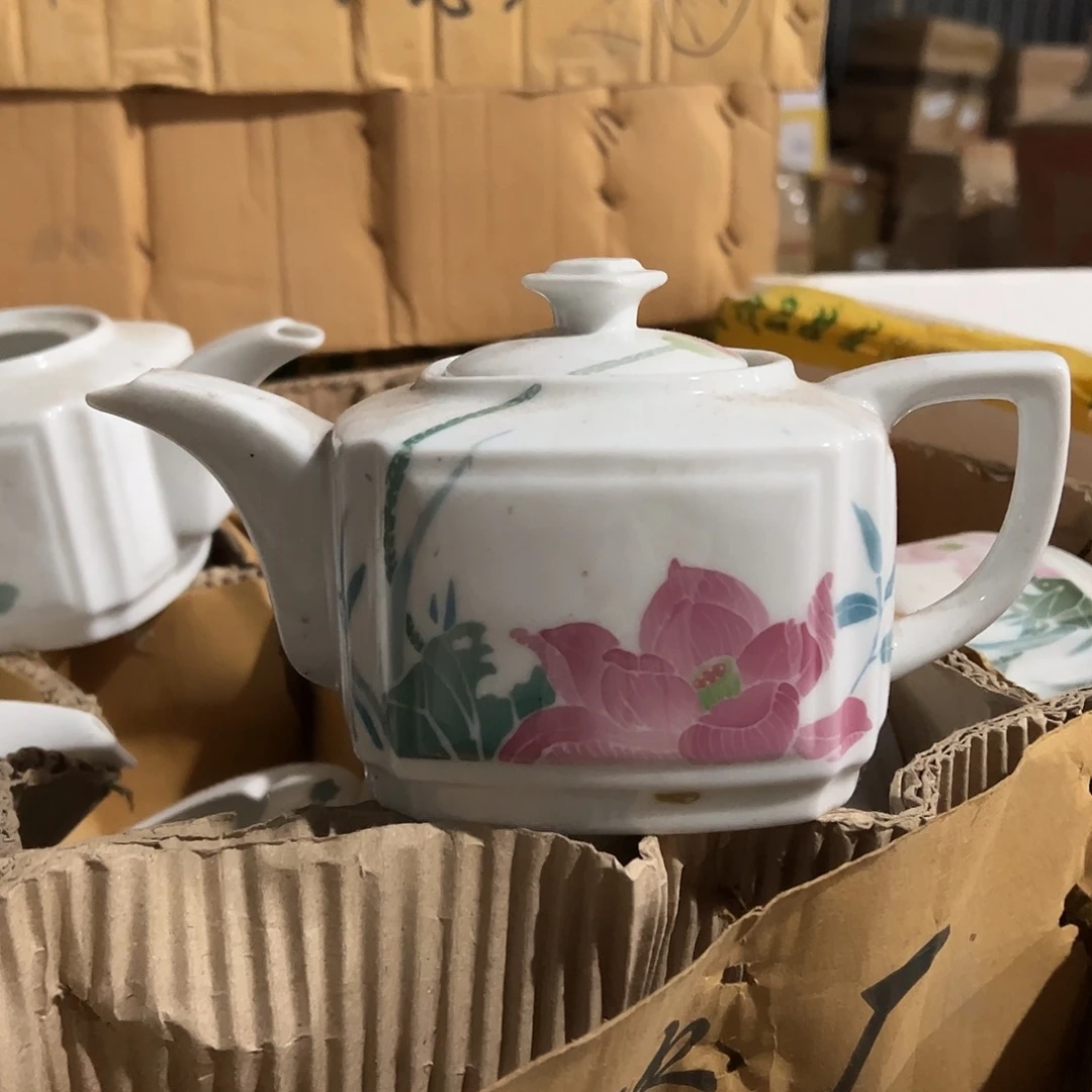 醴陵高温瓷器手绘500毫升