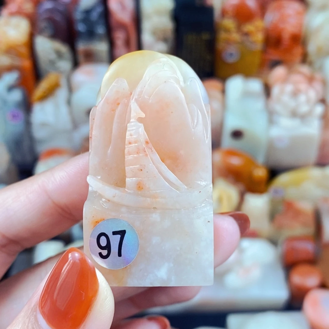 昌化石印石手工篆刻包邮包刻自定义内容