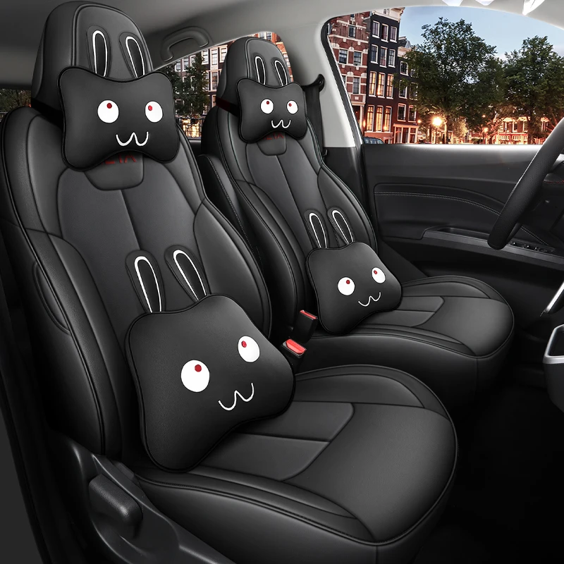 L专车定制哪吒V全包围汽车座垫