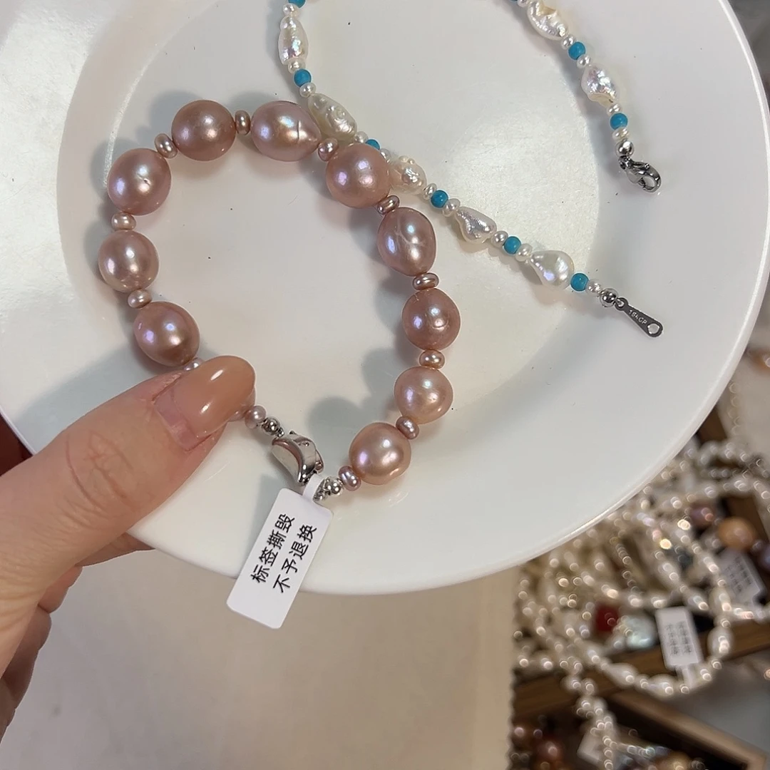 未镶嵌淡水珍珠设计款珠宝