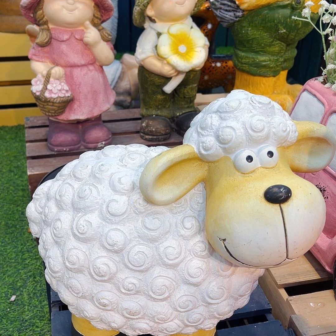 红陶花园庭院摆件