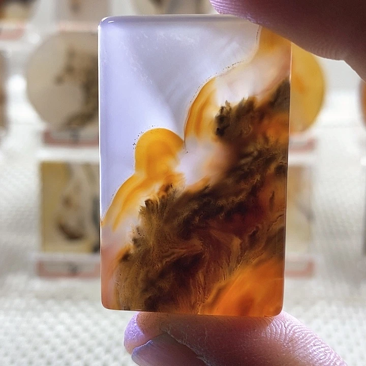 玛瑙/玉髓未镶嵌颈饰