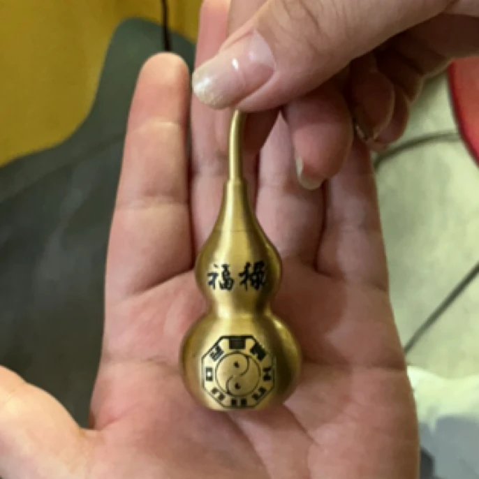 铜葫芦工艺品开口开盖风水摆件