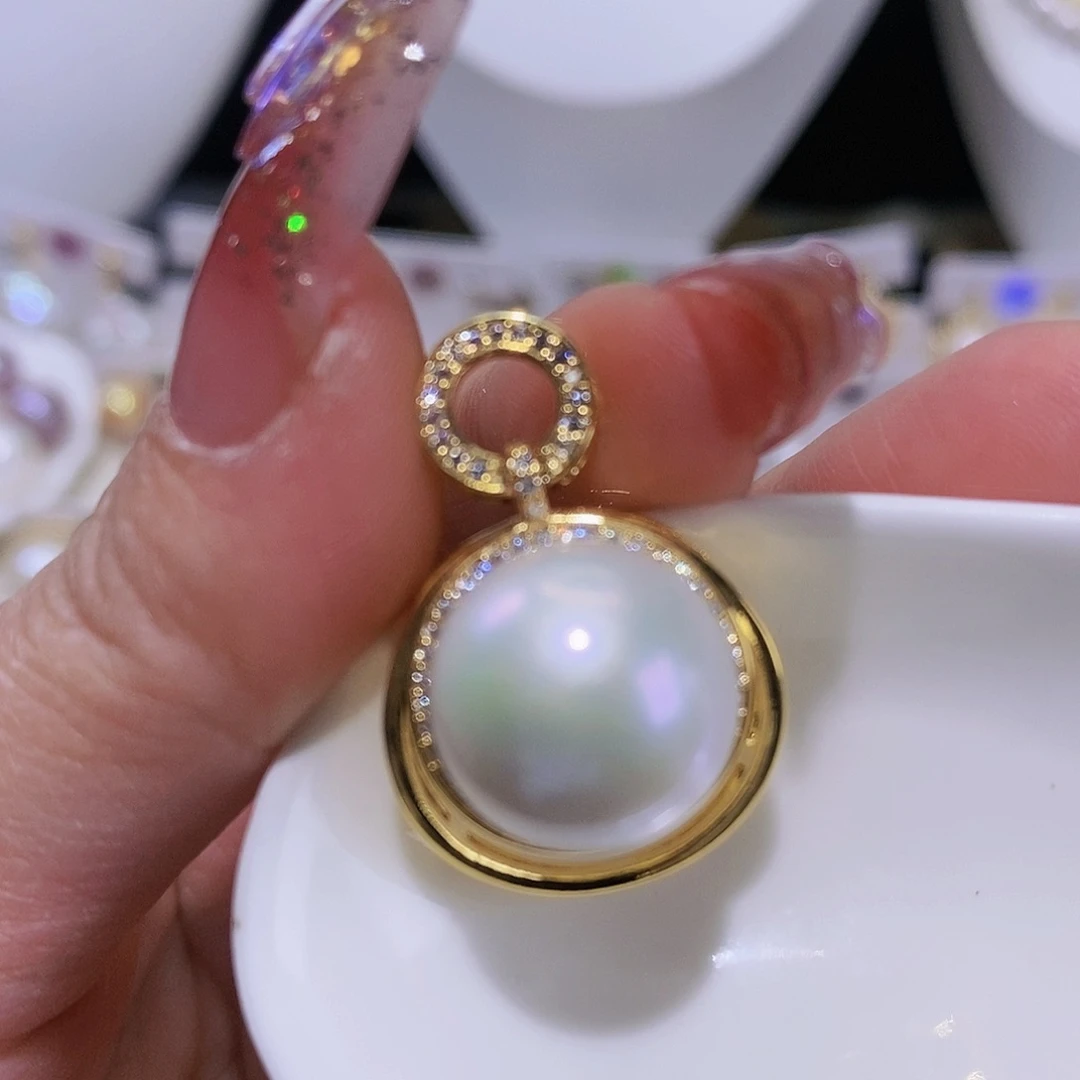 淡水珍珠颈饰合金