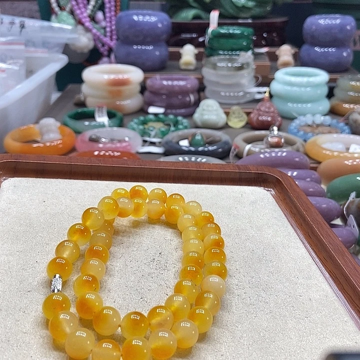 石英质玉未镶嵌手镯