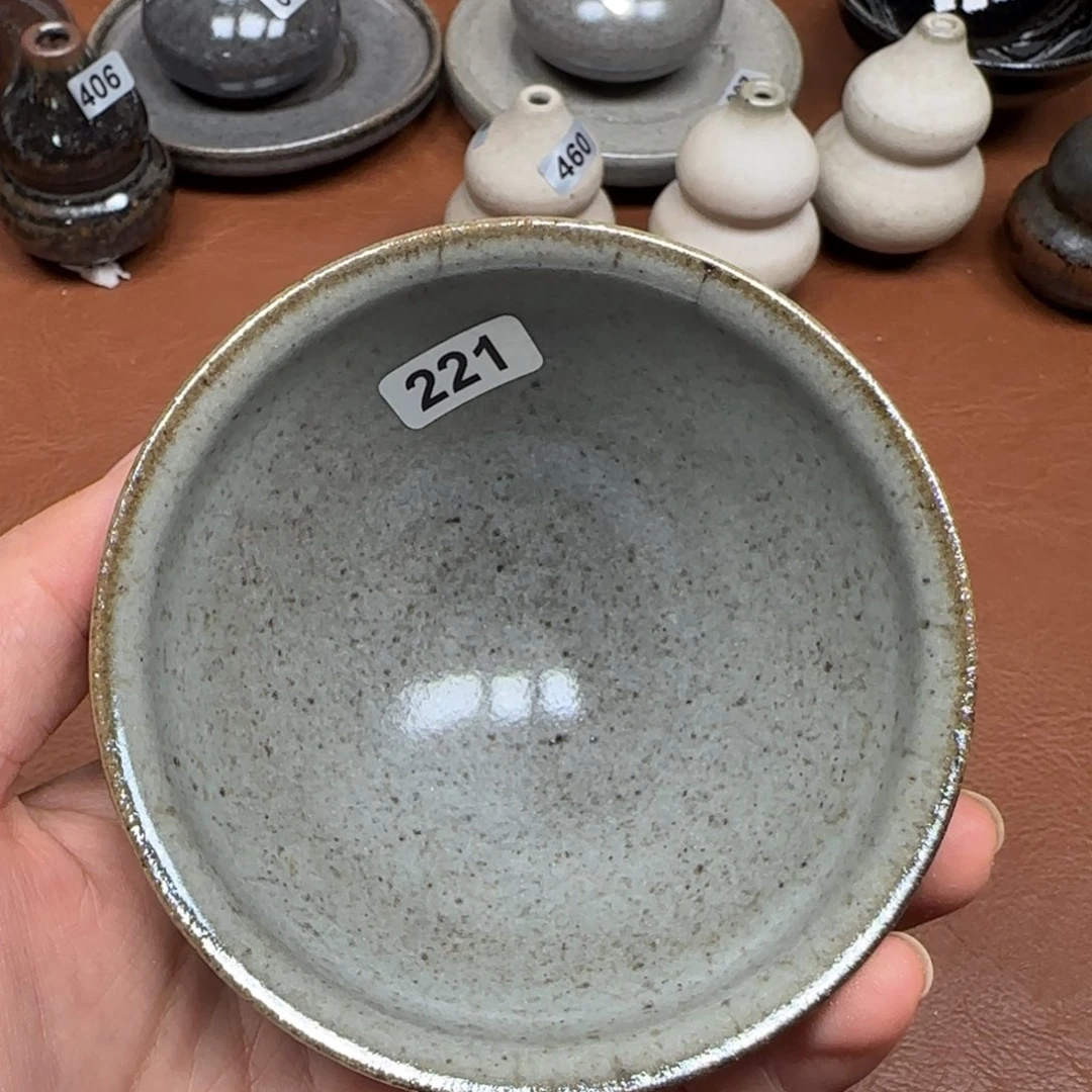 茶盏龙窑柴烧原矿原釉221