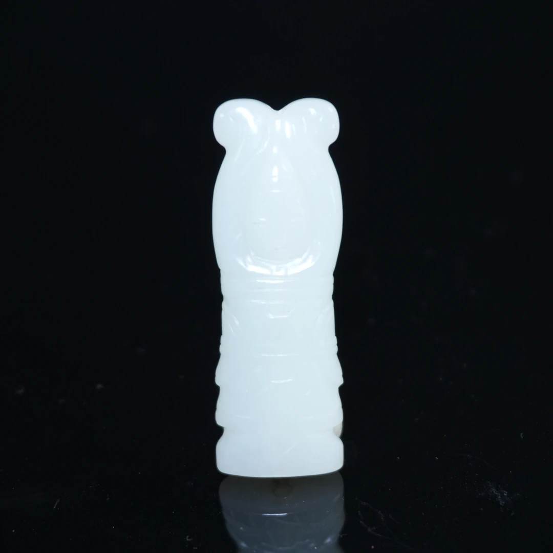 清代仿古人物纹玉佩（宋）432949*古玉*传承