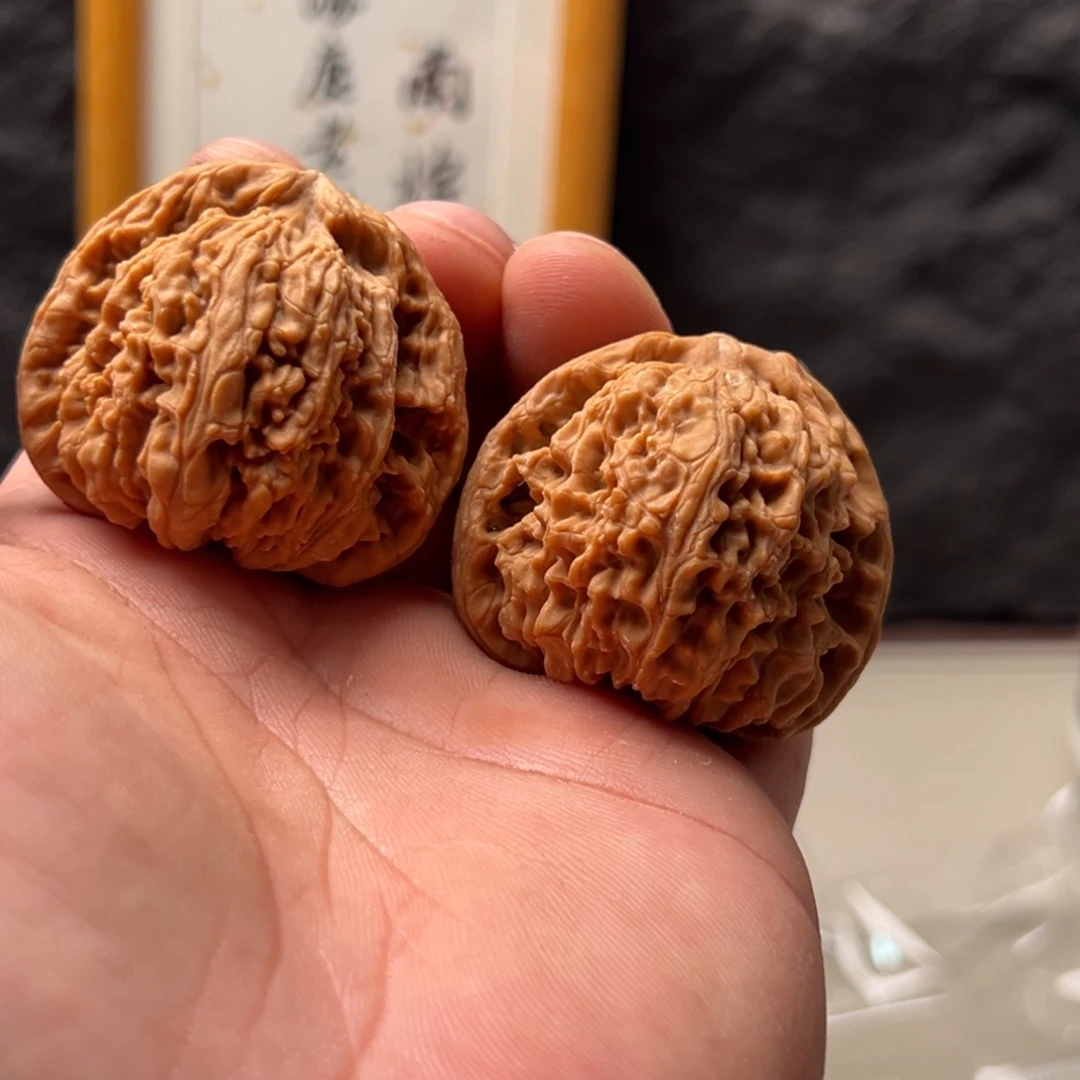 卡***钱文玩核桃把件南疆43