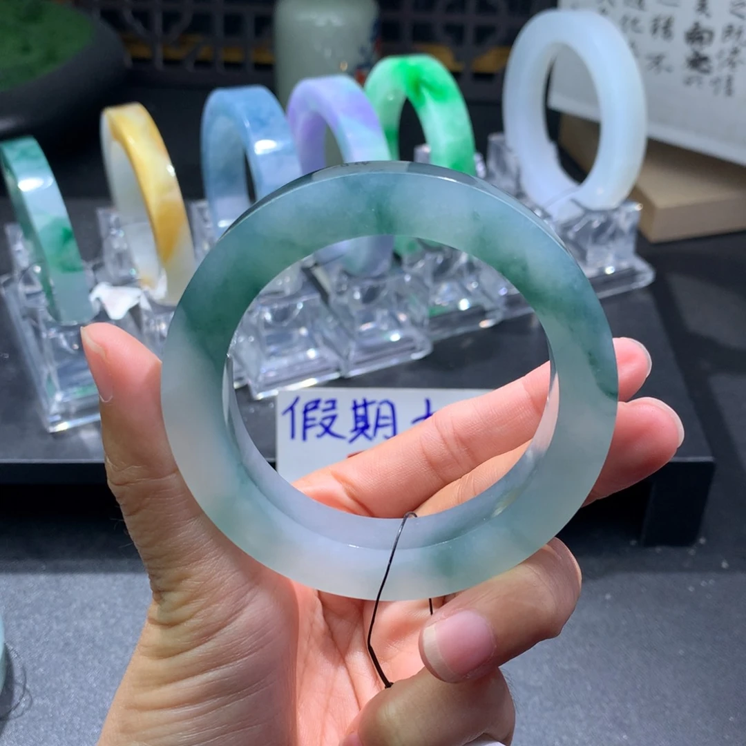 未镶嵌手镯定制翡翠斌