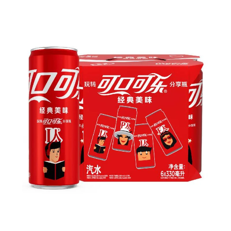 可口可乐 汽水330ml*6