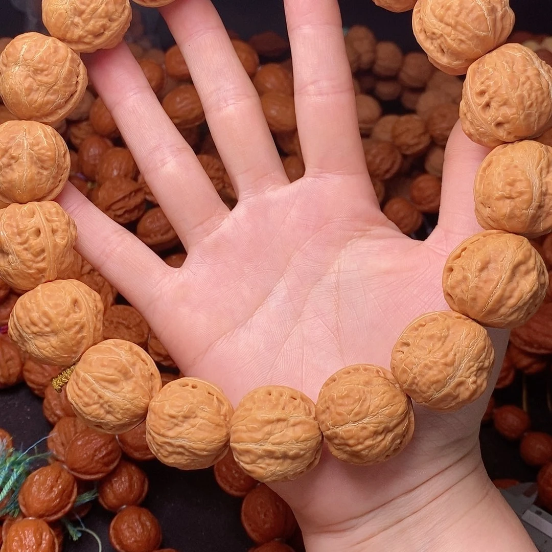 【闪购商品】文玩核桃吊坠知**乐蛤蟆手持26