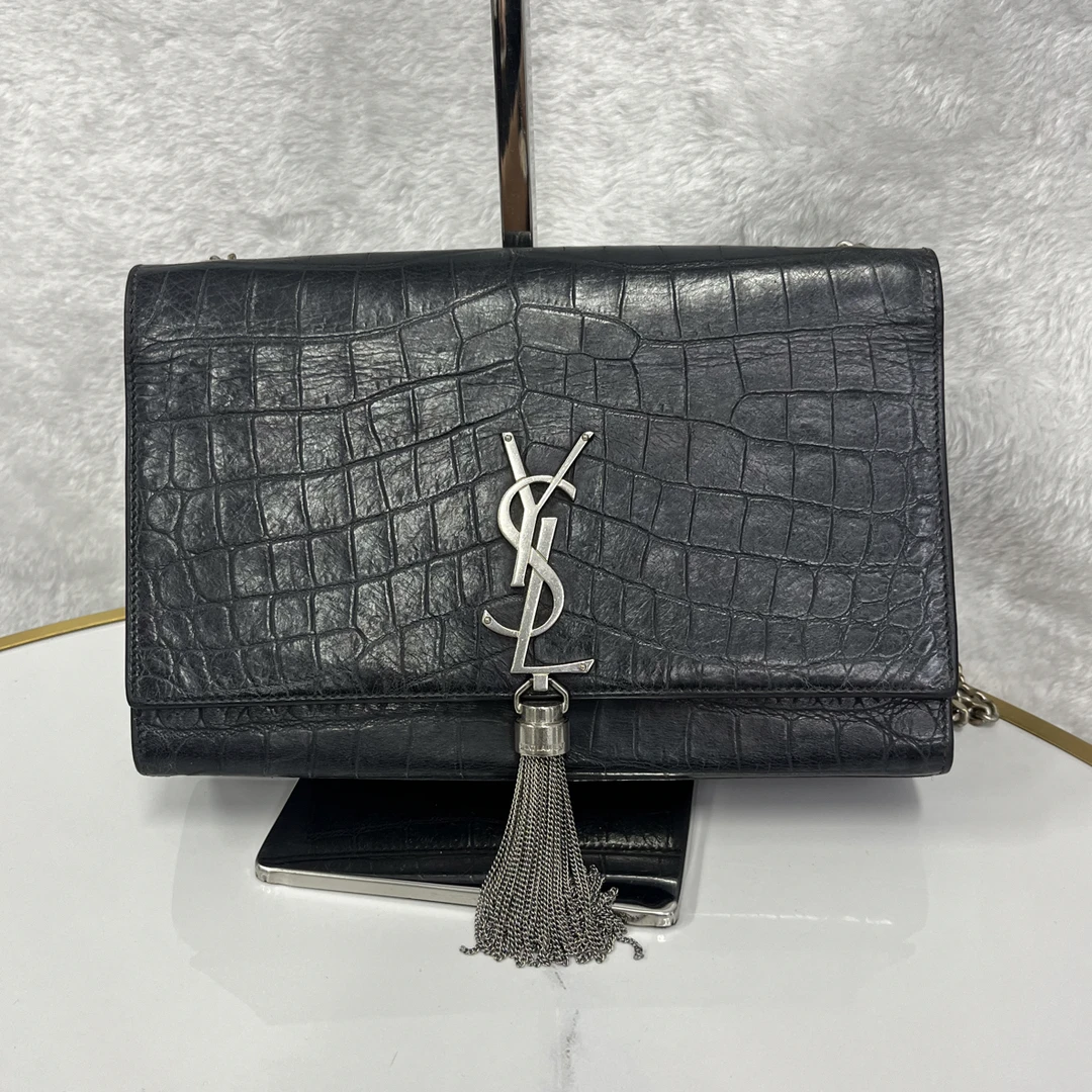 95新 YSL/圣罗兰 95新 圣罗兰链条斜挎包 JM0105