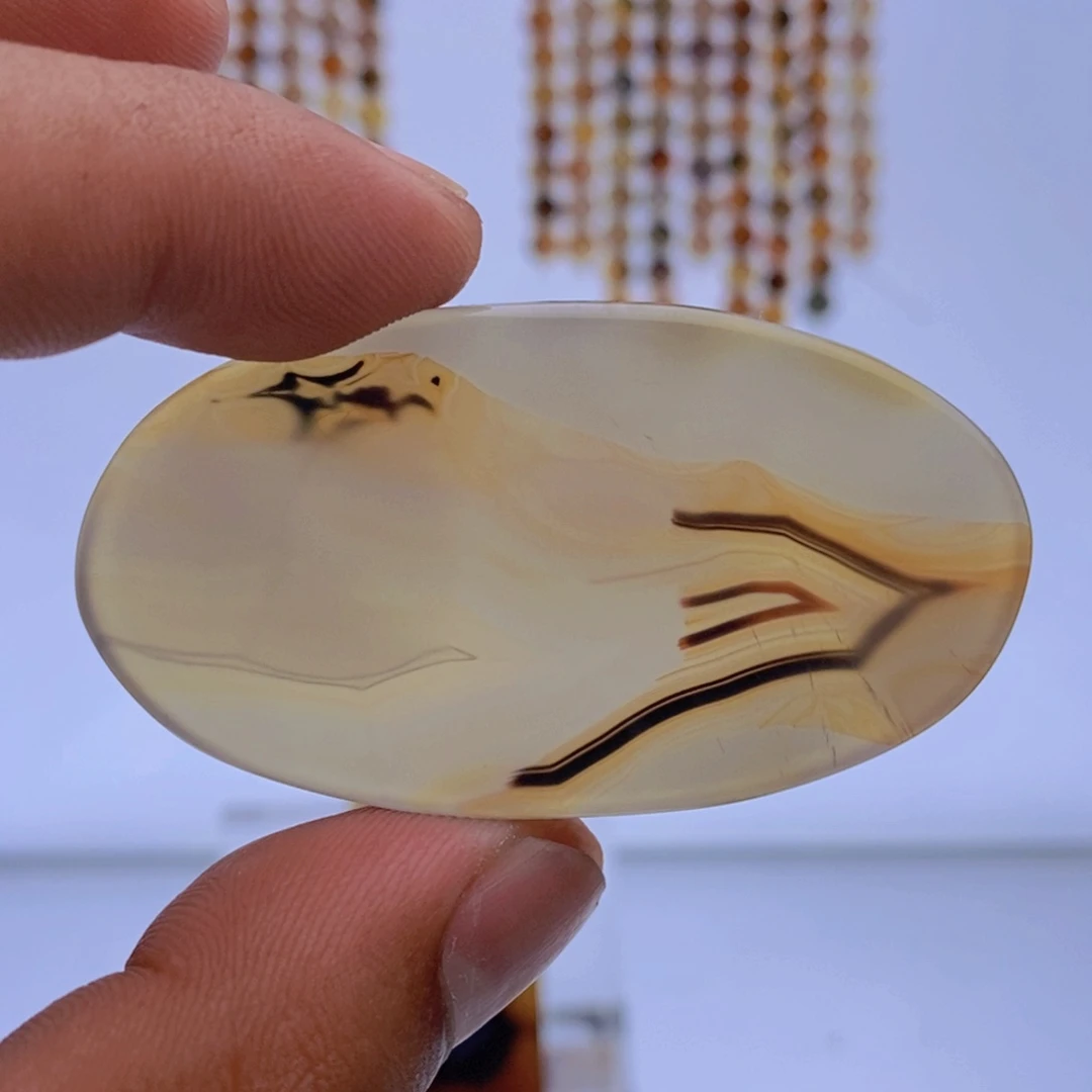 玛瑙/玉髓吊坠(不含链)未镶嵌良*一