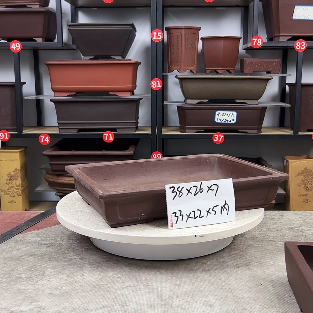 紫砂花盆内口径33-22-5，福利价