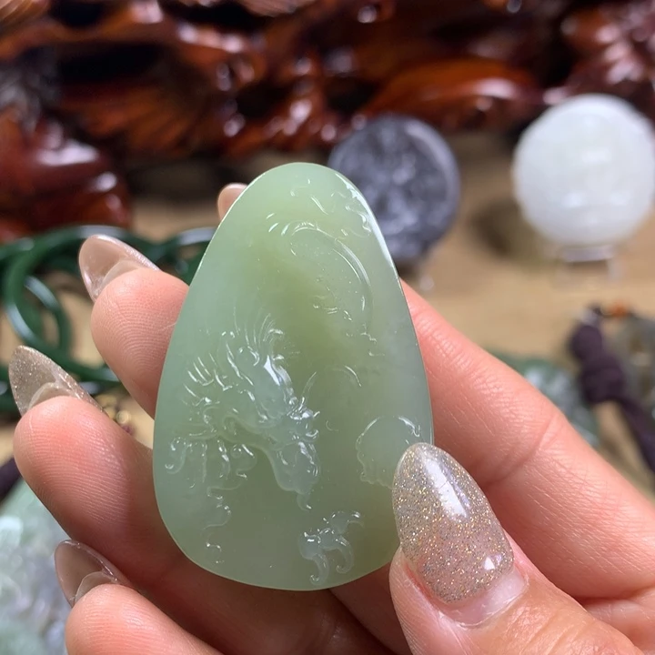 和田玉挂件未镶嵌