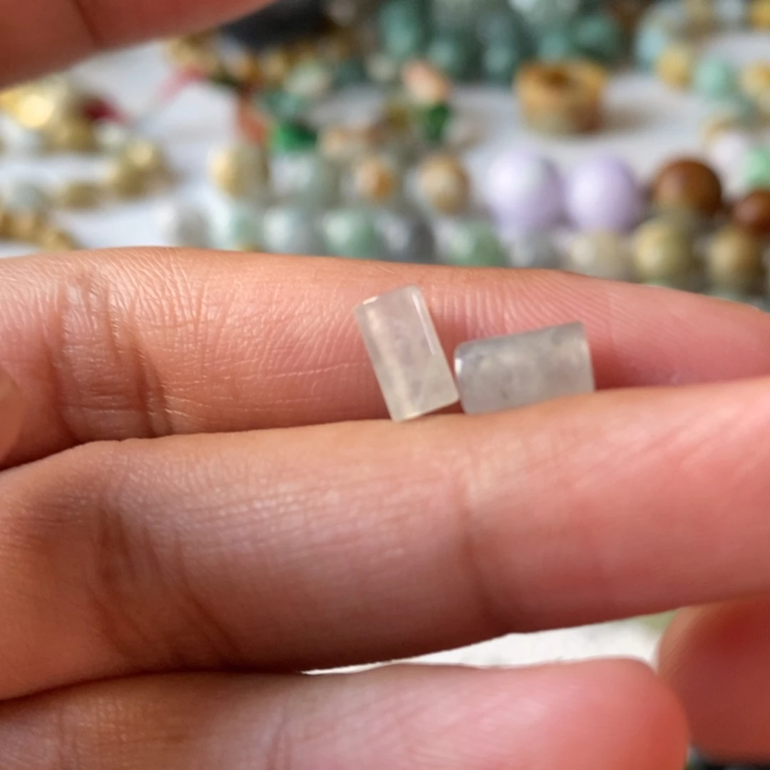 翡翠未镶嵌手链珠子