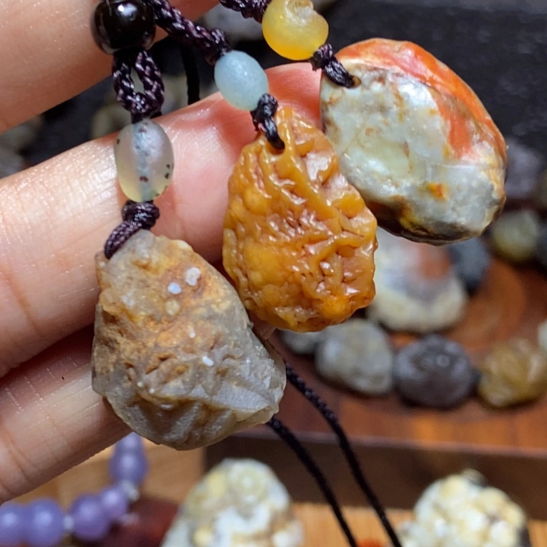 玛瑙/玉髓未镶嵌珠宝半成品