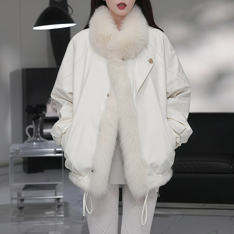 轻熟气质款双面穿棉服2025冬季新款柔暖锁温正反双质感自在优雅