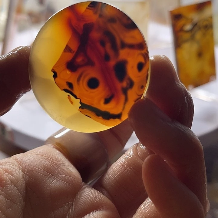 玛瑙/玉髓未镶嵌吊坠(不含链)