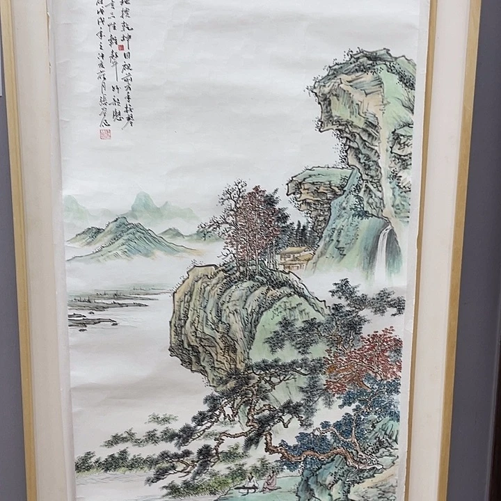 国画纯手绘国画山水画闪购链接