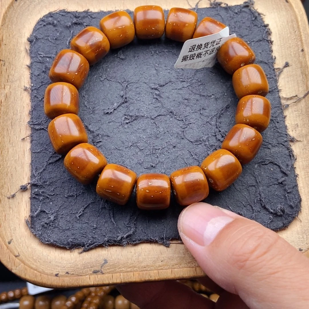 紫金鼠手串13mm天花板黄金甲