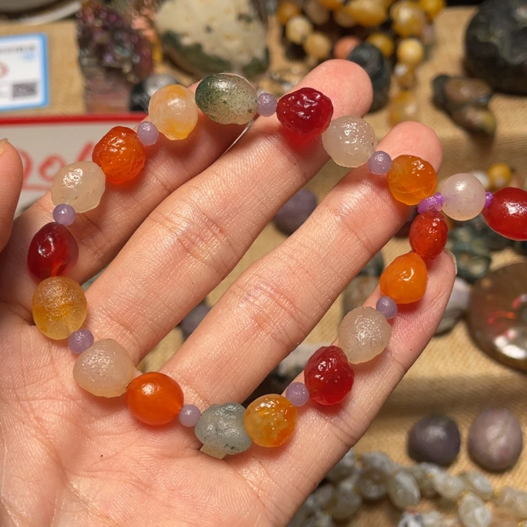 玛瑙/玉髓手链未镶嵌