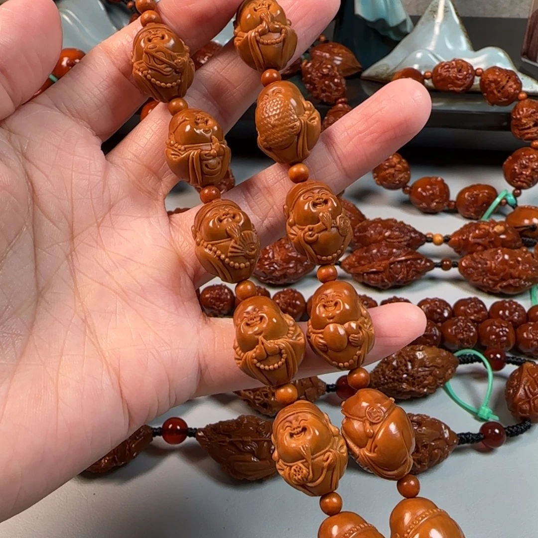 手串橄榄核1.4老油核财迷手持