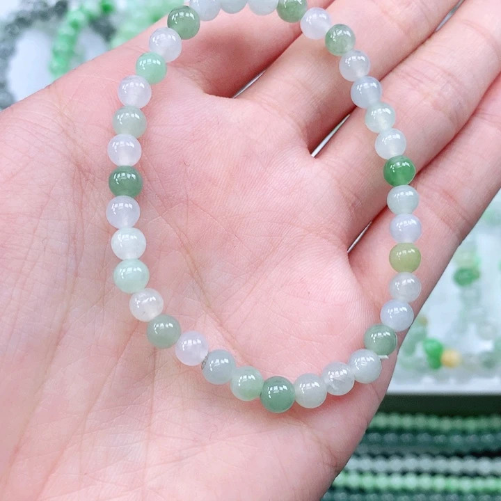 未镶嵌手链翡翠翡翠