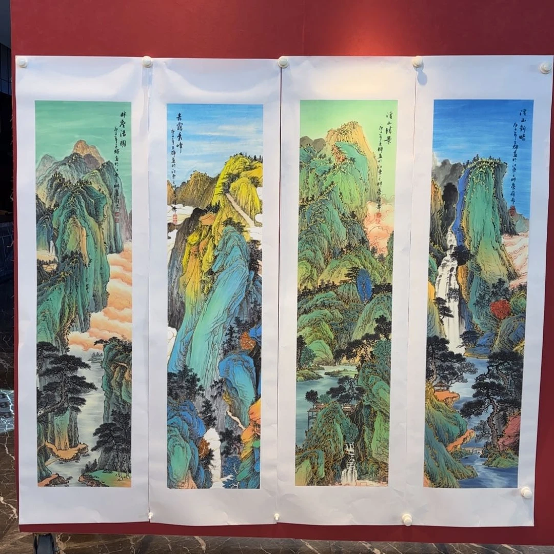 横款精品书画作品欣赏