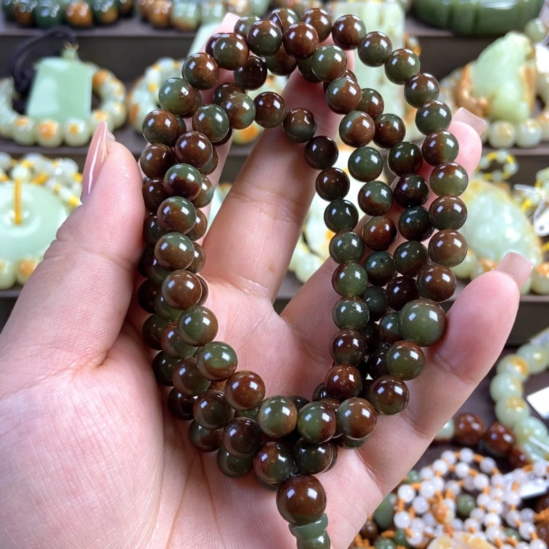 透闪石质玉未镶嵌手串