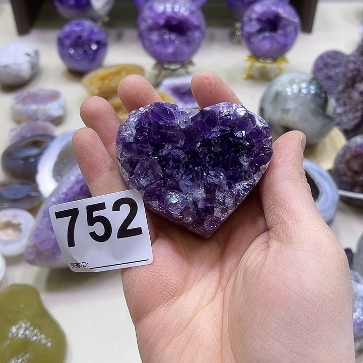 紫晶摆件未镶嵌摆件752