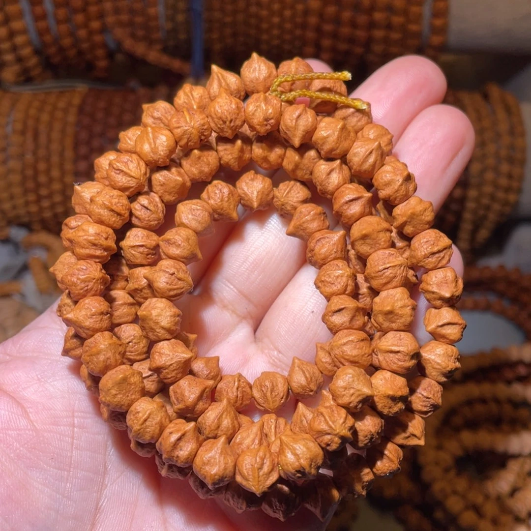 柏香籽/百香籽吊坠【刺芒】主图为打底效果