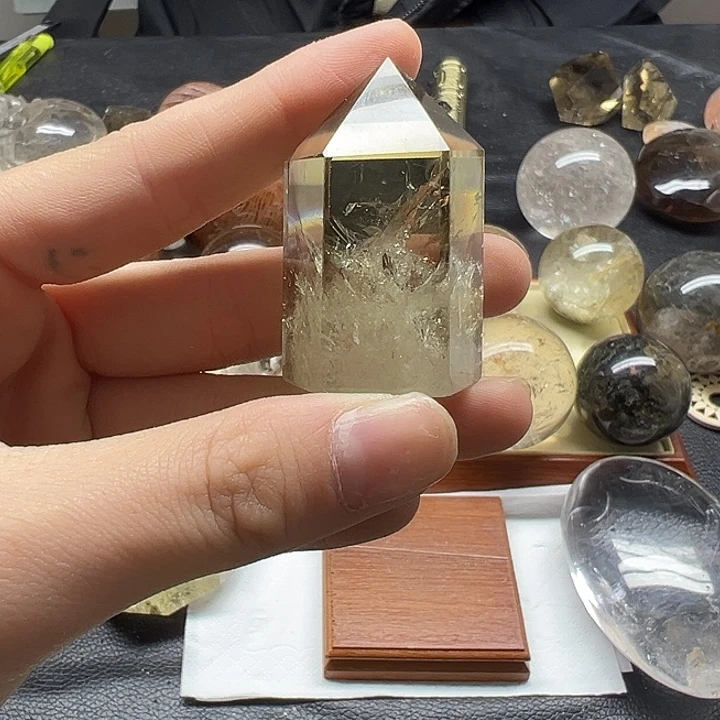 未镶嵌珠宝半成品水晶4555水晶