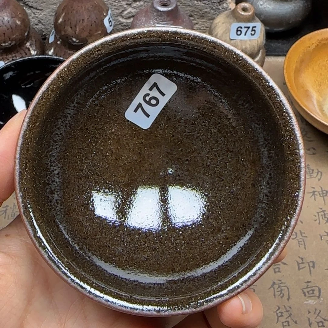 茶盏龙窑柴烧原矿原釉767