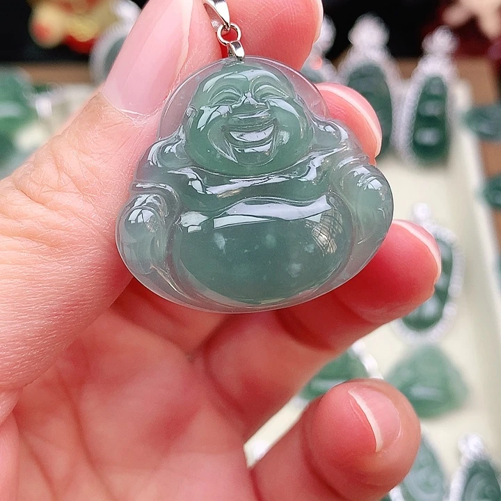 颈饰未镶嵌翡翠吊坠