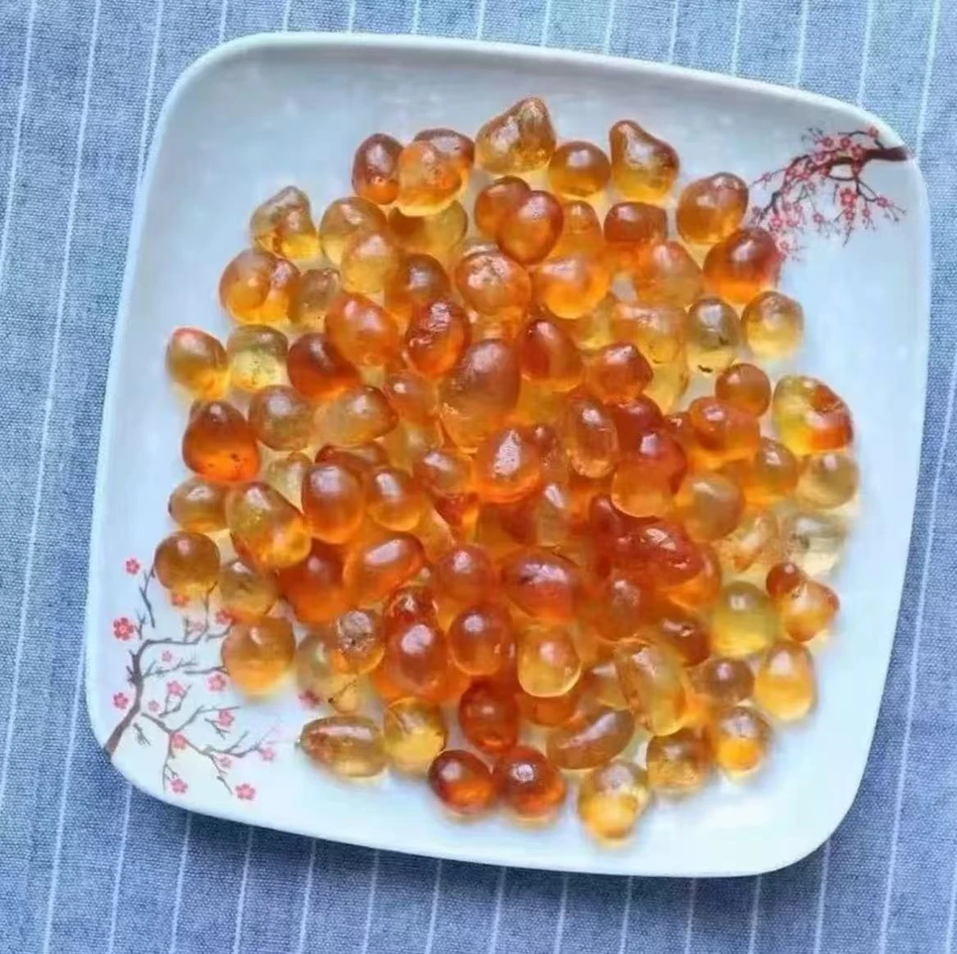 农家自晒老树桃胶