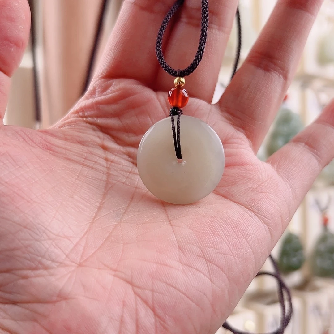 和田玉吊坠(不含链)未镶嵌