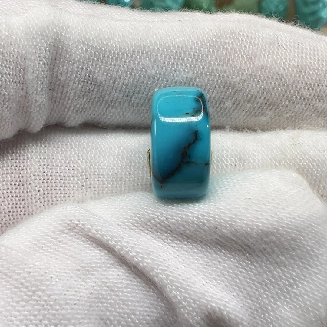 绿松石未镶嵌配饰12×6.1