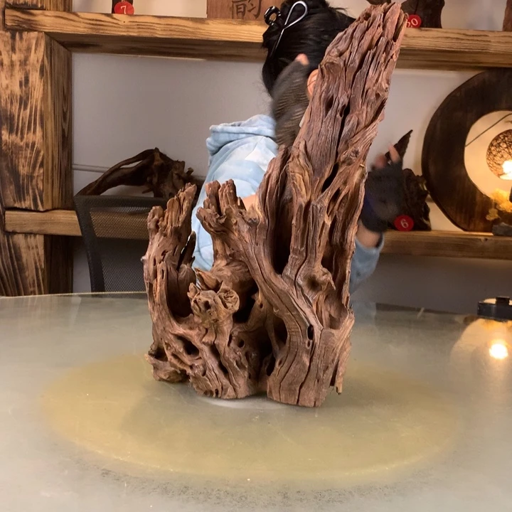 泓***天然的云南紫柚木会黄水